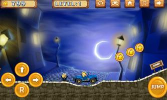 Hill Climb Wild Banana Minions الملصق