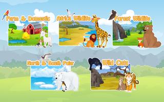 Kids Learn about Animals Lite ภาพหน้าจอ 1