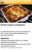 Recette lasagne ảnh chụp màn hình 2