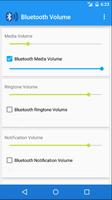 Bluetooth Volume Affiche