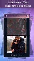 Love Flower Effect SlideShow Video Maker تصوير الشاشة 3