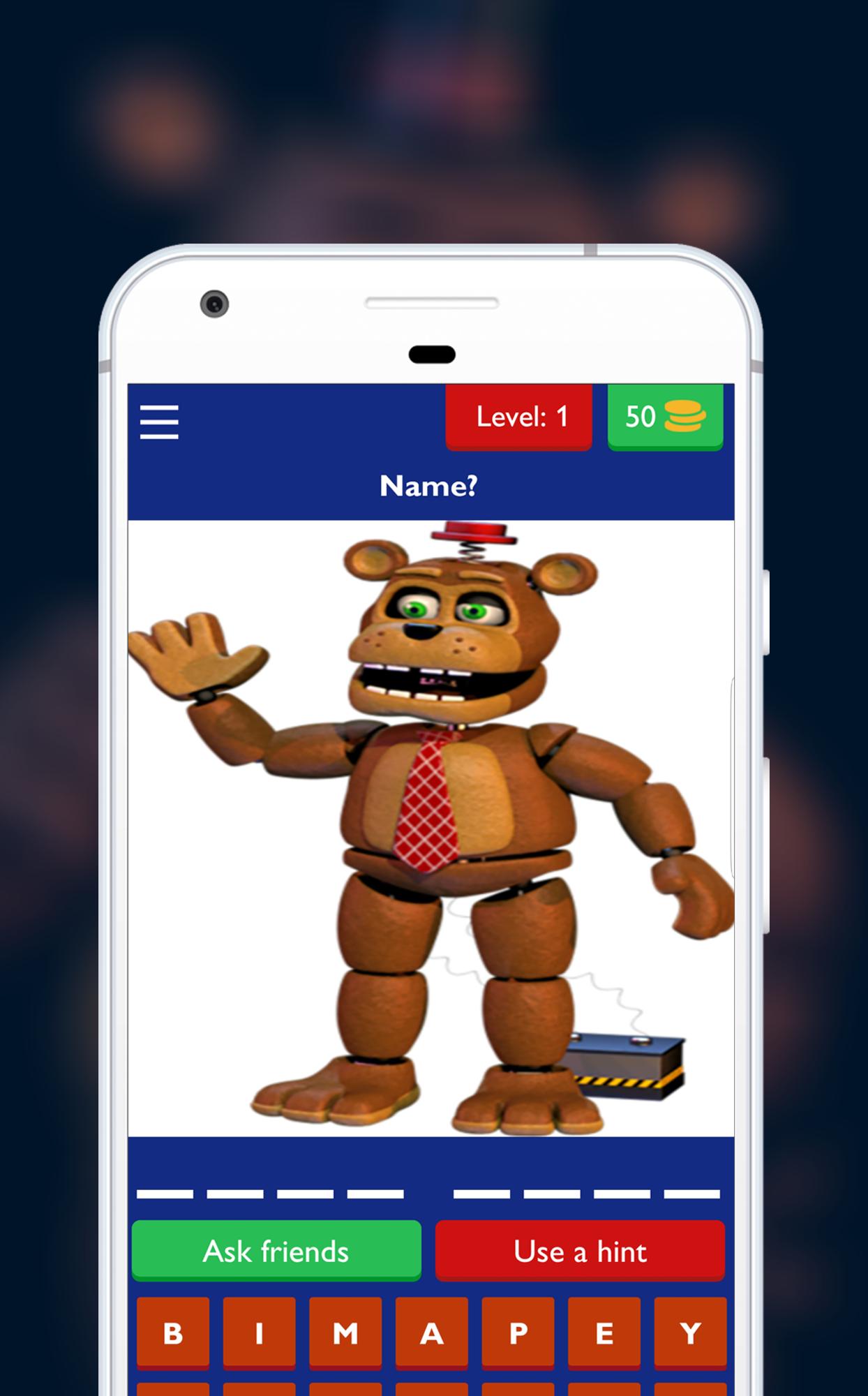 Guess The Fnaf Character Quiz