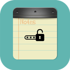Password Notes - Notepad icône