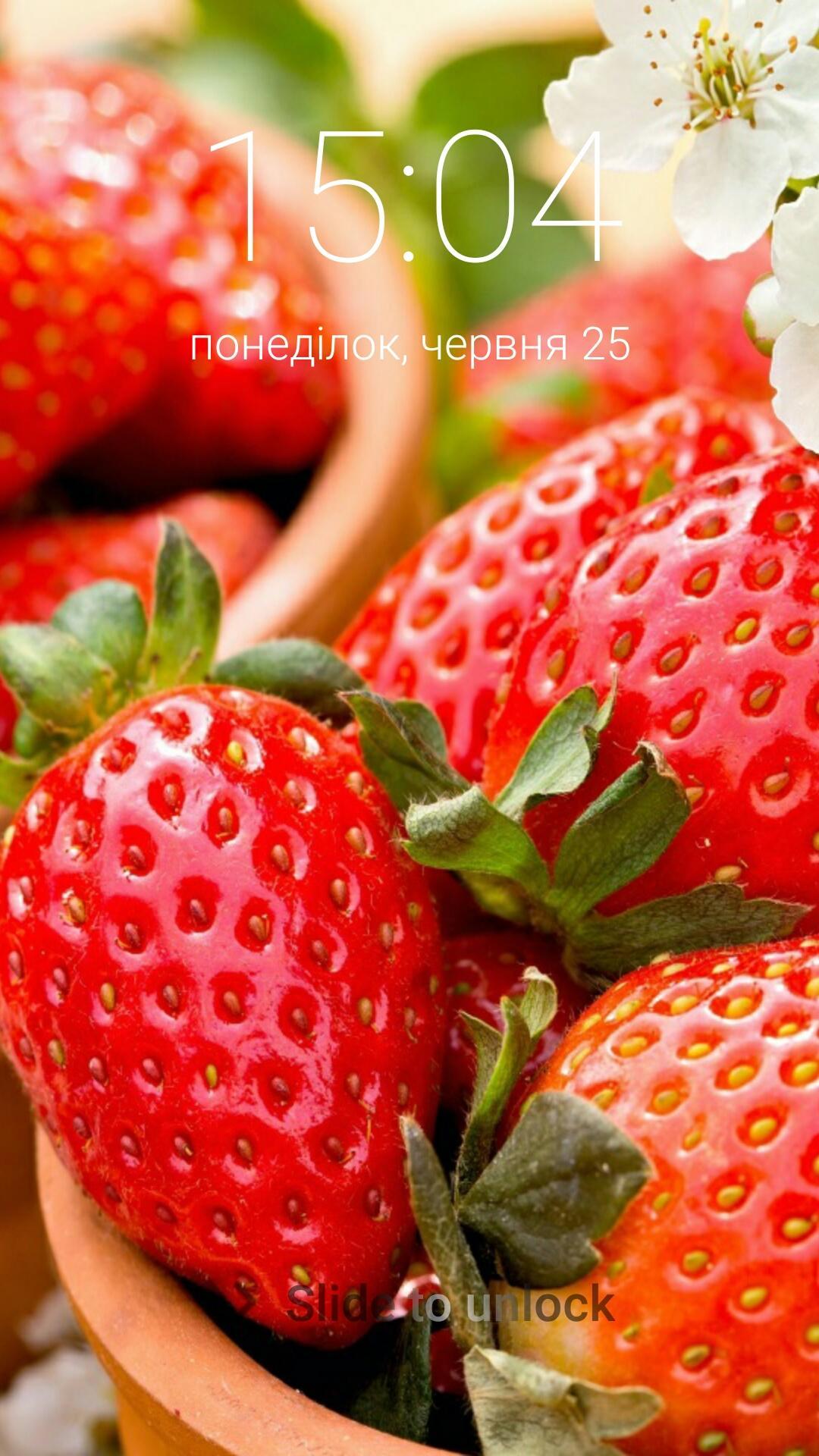 Android 用の イチゴのロック画面 Apk をダウンロード