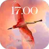 Pink Flamingo Lock Screen Theme APK