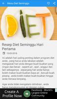 7 Menu Diet Seminggu imagem de tela 3