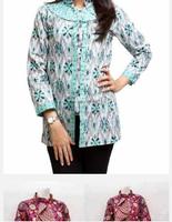 Model Baju Batik Kantor Wanita Affiche