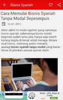 Bisnis Syariah Screenshot 2