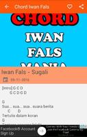 Lirik Lagu Chord Iwan Fals capture d'écran 1