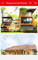 Desain Rumah Bambu পোস্টার