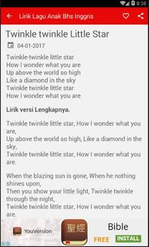 Gratis Unduh Gambar Lirik Lagu Anak Bahasa Inggris For Android Apk Download Terupdate by Cikimm