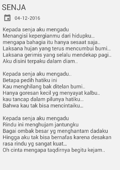 Free Gambar Puisi Cinta Sedih Galau For Android Apk Download Terkeren by Cikimm