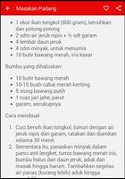 Resep Masakan Padang screenshot 1