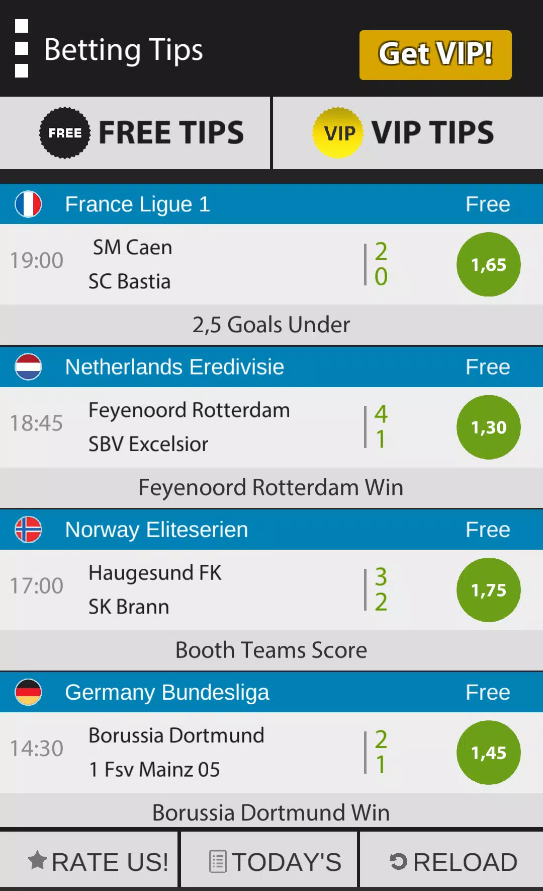 Betfan Free Sport Betting Tips::Appstore for Android