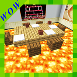 Floor is Lava Mini-game. Map for MCPE icône