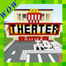 New Town Lego School. Map for MCPE APK