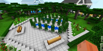 New Town Lego School. Map for MCPE syot layar 1