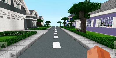 New Town Lego School. Mapa de MCPE captura de pantalla 3