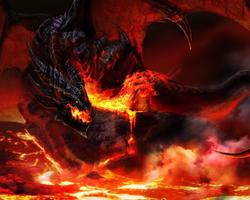 Dragon Pictures Angry Fire HD Wallpaper ảnh chụp màn hình 3