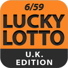Lucky LOTTO (UK) 6/59 Zeichen