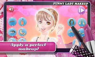 Funny Lady: Makeup Game ảnh chụp màn hình 3