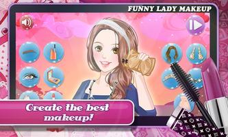 Funny Lady: Makeup Game ảnh chụp màn hình 2