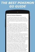 برنامه‌نما Tips & Tricks for Pokémon Go عکس از صفحه