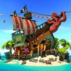 Pirate boat ícone