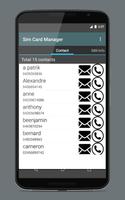 Sim Card Manager For Android постер