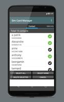 Sim Card Manager For Android capture d'écran 2
