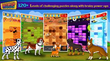 Poster Brainy Dogs an unique puzzler