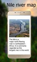 Nile river Map capture d'écran 1