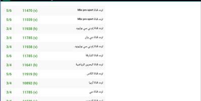 جميع ترددات النايلسات جديدة Screenshot 2