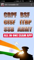 SSC Constable GD ALL EXAM HIND poster