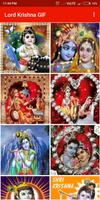 Lord Krishna GIF Affiche