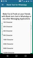 Blank Message ( Text )  for WhatsApp capture d'écran 3