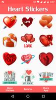 Heart Love Stickers Poster