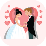 Wedding Couple Stickers