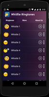 Whistle Ringtones capture d'écran 1