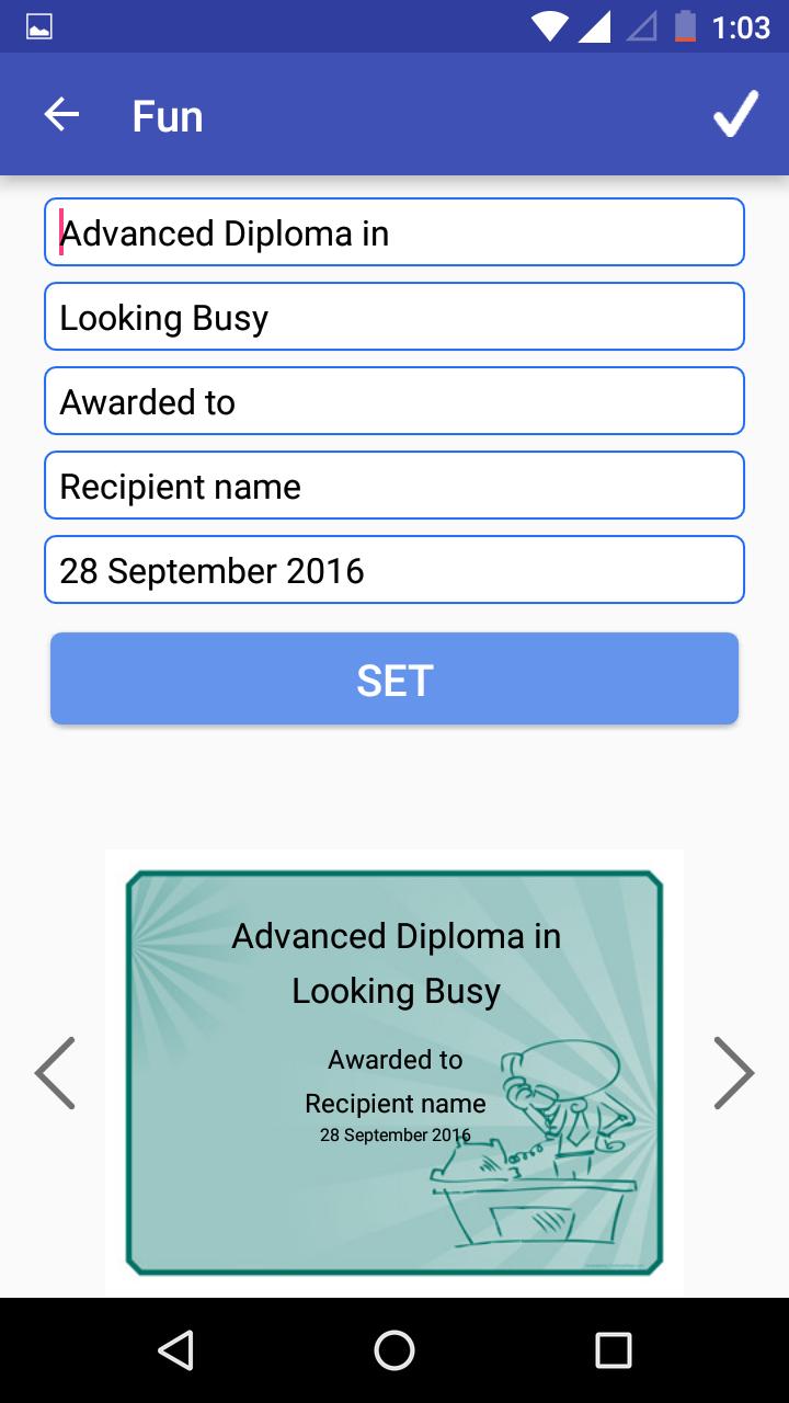 Certificate Maker Creator for Android - APK Download