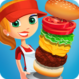 Sky Burger 🍔 Endless Hamburger Stacking Food Game APK