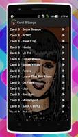 برنامه‌نما Cardi B Songs عکس از صفحه