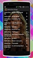 Celine Dion Songs capture d'écran 1
