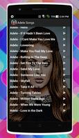 Adele Songs capture d'écran 2
