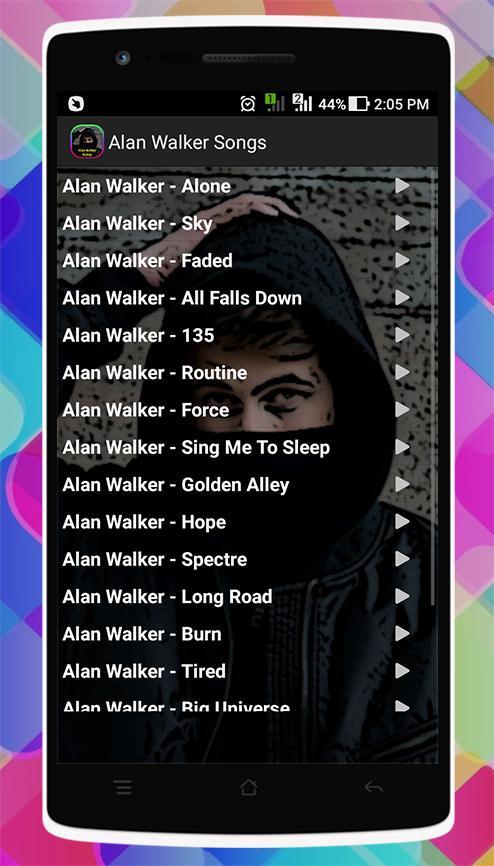 Alan Walker Songs For Android Apk Download