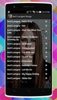 Avril Lavigne Songs capture d'écran 1