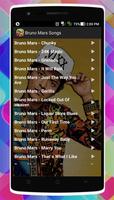برنامه‌نما Bruno Mars Songs عکس از صفحه