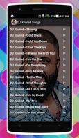 DJ Khaled Songs capture d'écran 1