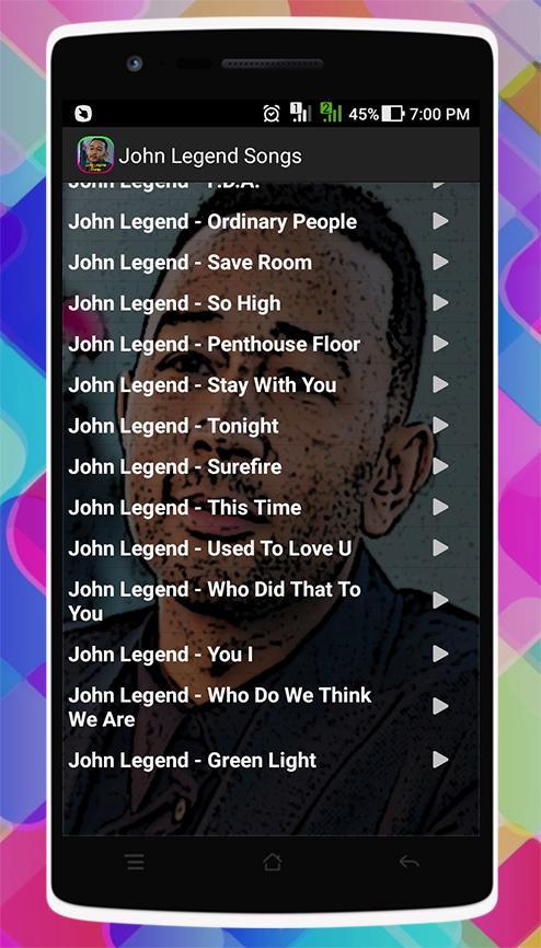 John Legend Songs for Android - APK Download