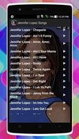 Jennifer Lopez Songs capture d'écran 1